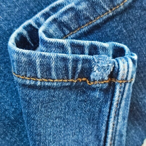 Volcom Solver modern straight jeans darker blue men's size 30x27 - Picture 8 of 9